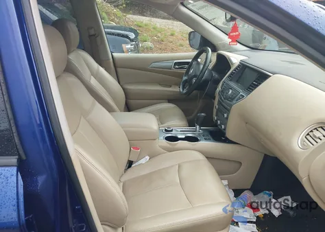 2017 Nissan Pathfinder Sl from USA, damaged, VIN 5N1DR2MM1HC621950